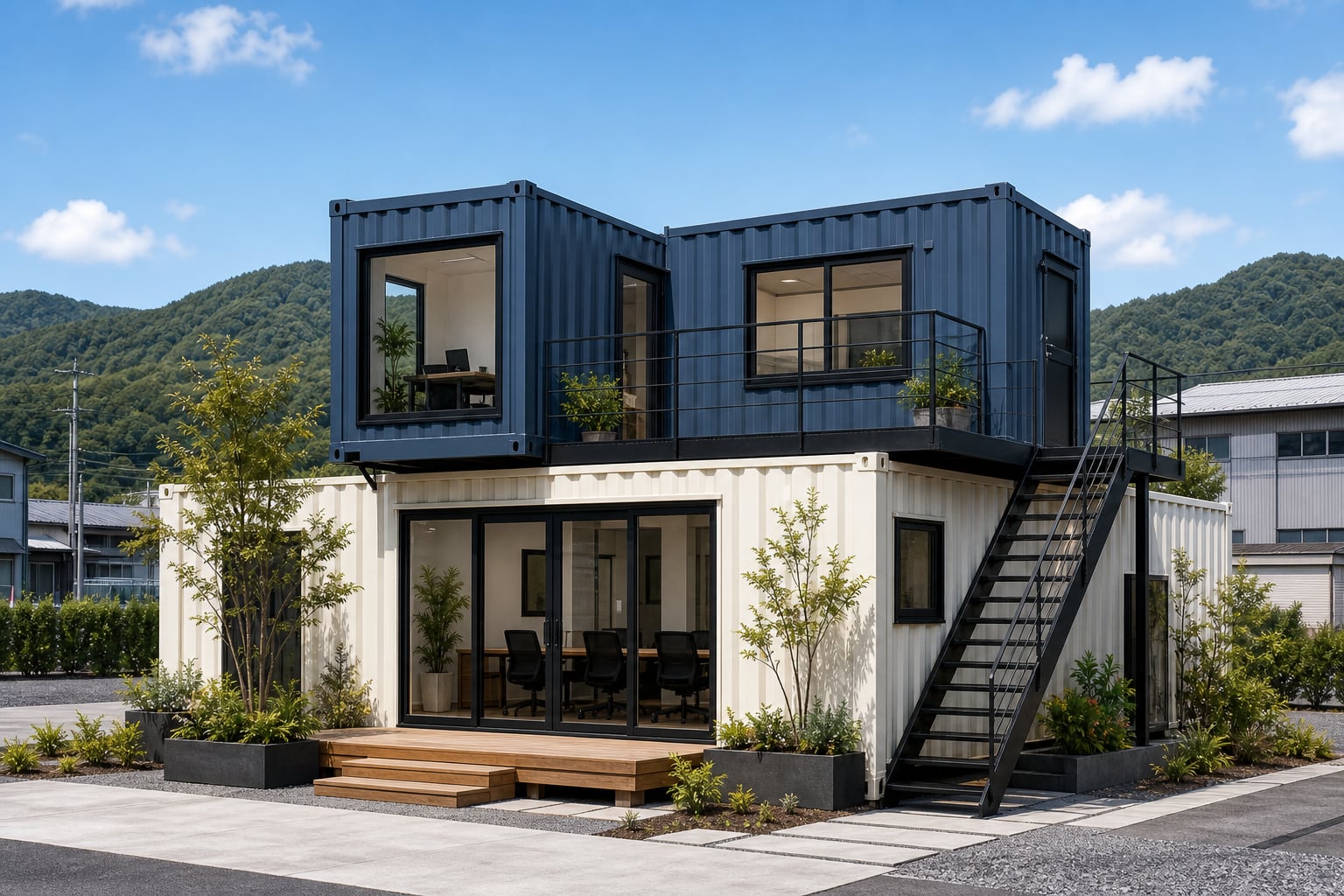 STARCONTAINER オフィス施工事例イメージ